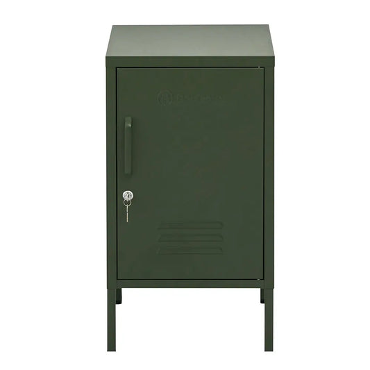 In Bedside Table Metal Cabinet - Mini Green