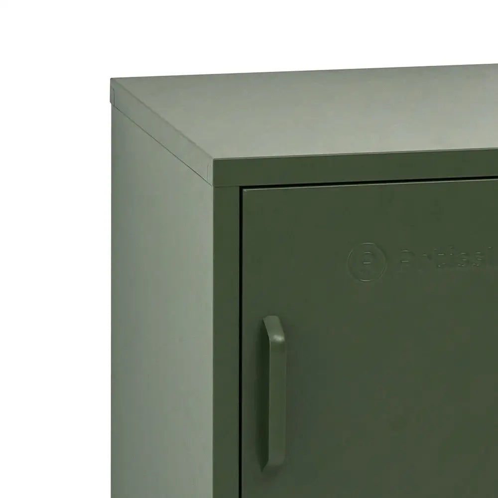 In Bedside Table Metal Cabinet - Mini Green