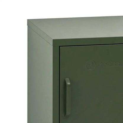 In Bedside Table Metal Cabinet - Mini Green