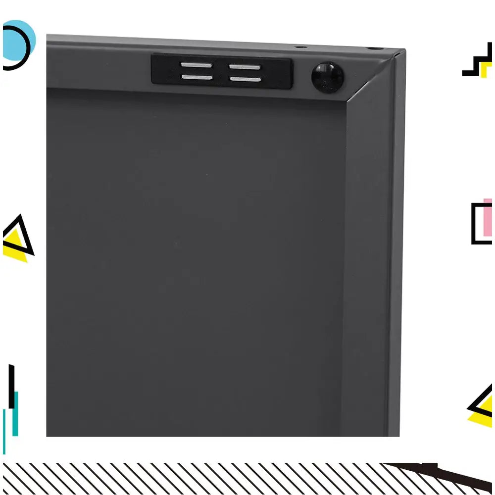 In Buffet Sideboard Metal Cabinet - Base Charcoal