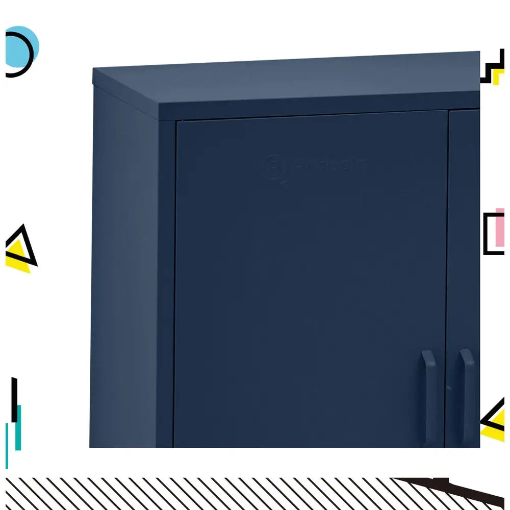 In Buffet Sideboard Metal Cabinet - Sweetheart Blue