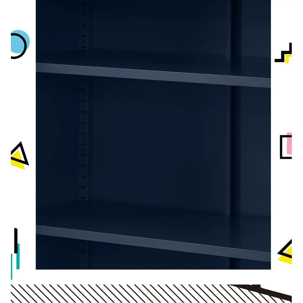 In Buffet Sideboard Metal Cabinet - Sweetheart Blue