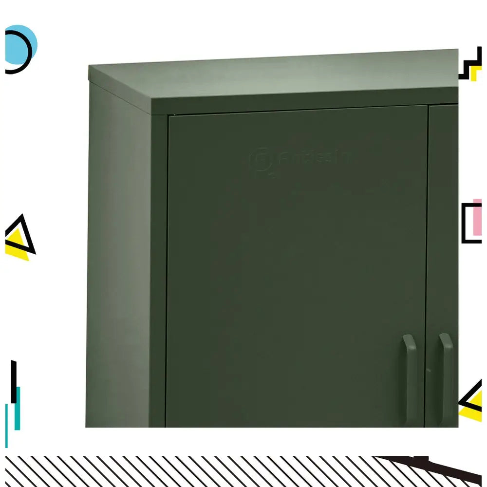 In Buffet Sideboard Metal Cabinet - Sweetheart Green