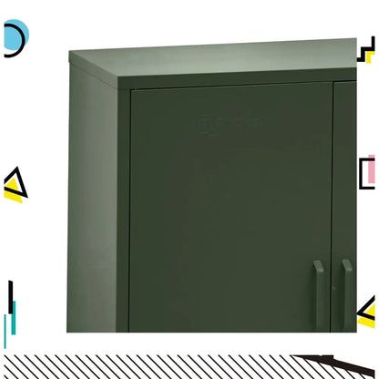 In Buffet Sideboard Metal Cabinet - Sweetheart Green