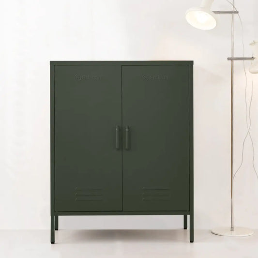 In Buffet Sideboard Metal Cabinet - Sweetheart Green