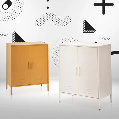 In Buffet Sideboard Metal Cabinet - Sweetheart Yellow
