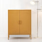 In Buffet Sideboard Metal Cabinet - Sweetheart Yellow