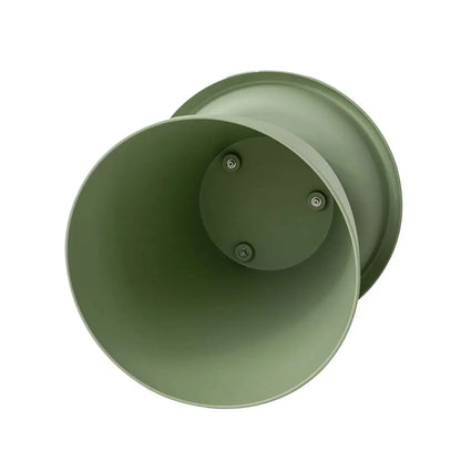 In Coffee Table Round 52cm Plastic Green | Olive Green Matte-finished Plastic Planter