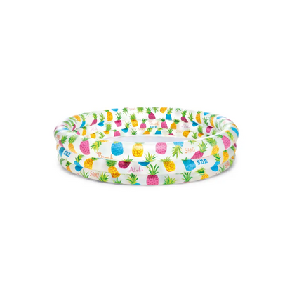 Intex 3 Ring Pineapple Splash Pool 59431 132cm