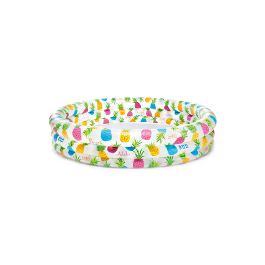 Intex 3 Ring Pineapple Splash Pool 59431 132cm
