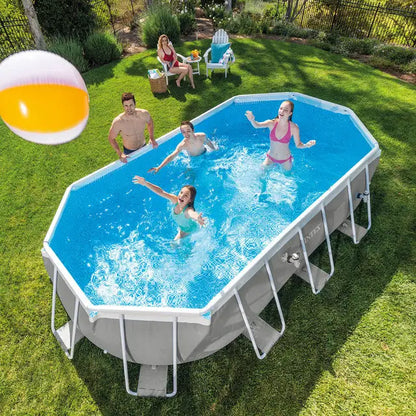 Intex Prism Frame 16’ Above Ground Pool 503cm x 274cm 122cm 26796