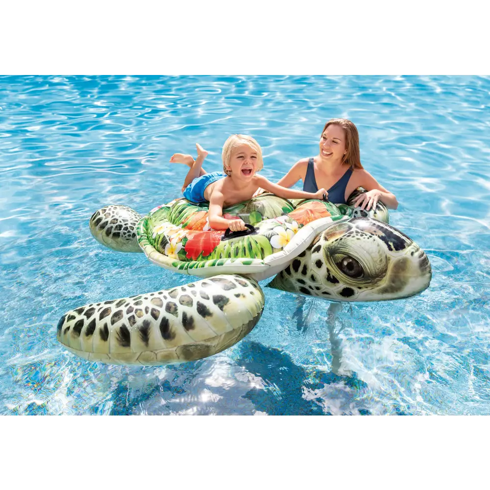 Intex Sea Turtle Realistic Giant Ride-on 57555