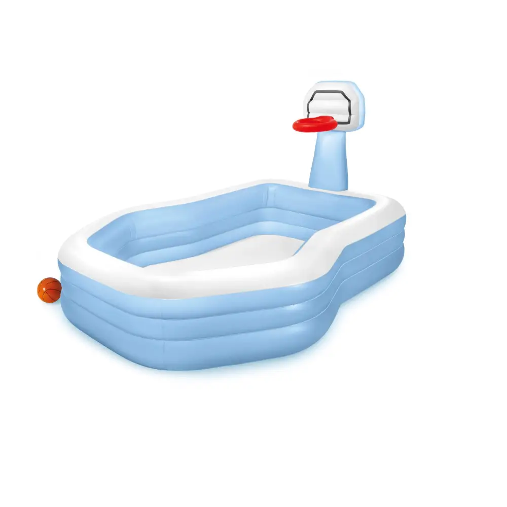 Intex Swim Center Shootin’ Hoops Inflatable Pool 2.57m x 1.88m 57183
