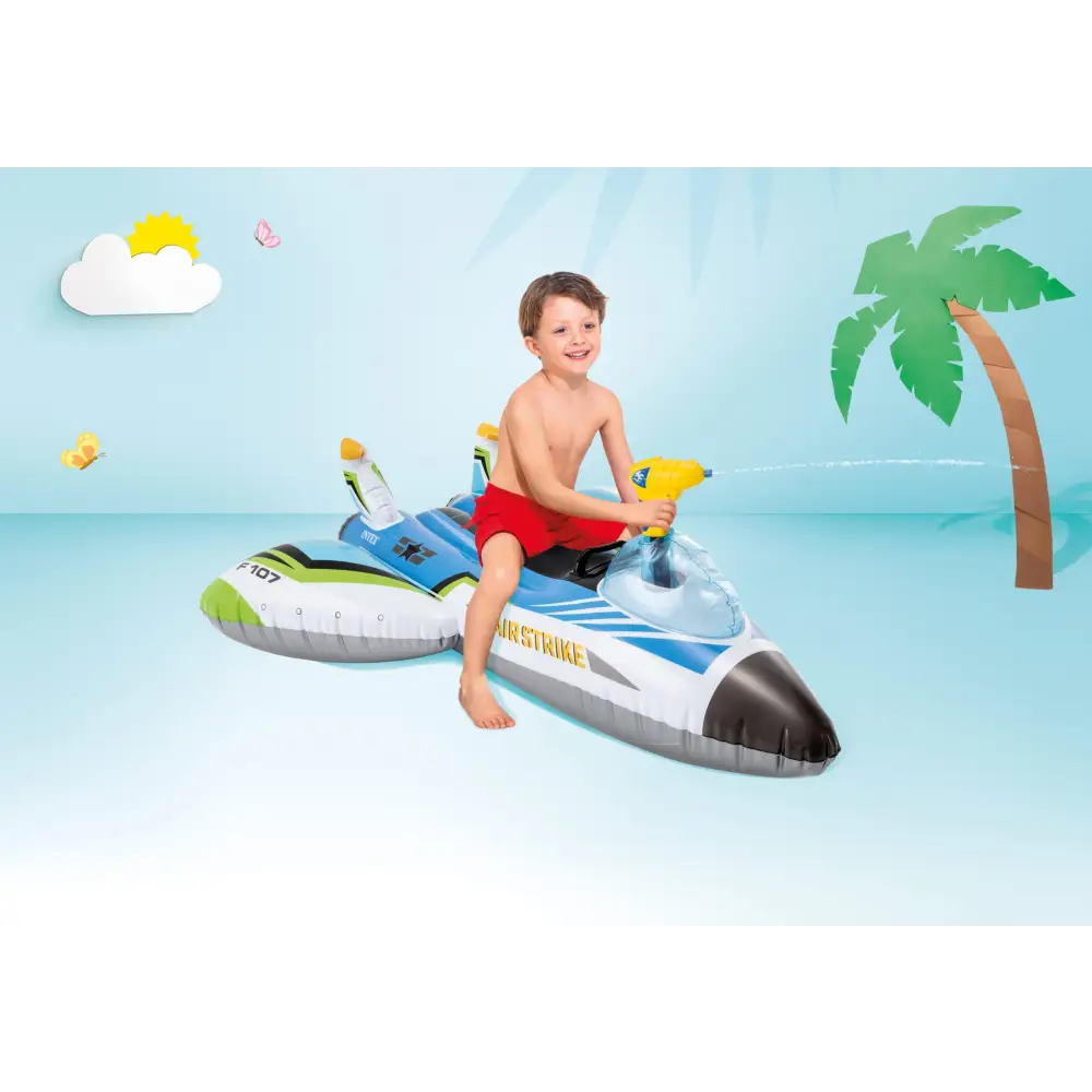 Intex Water Gun Plane Ride-on Pool Toy 57536