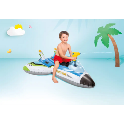 Intex Water Gun Plane Ride-on Pool Toy 57536