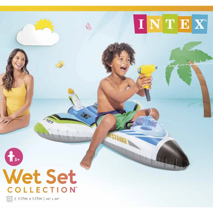 Intex Water Gun Plane Ride-on Pool Toy 57536
