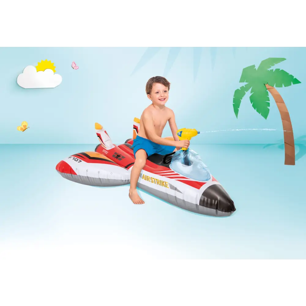 Intex Water Gun Plane Ride-on Pool Toy 57536