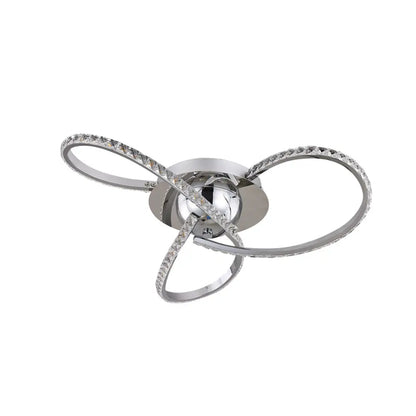 Irie Dimmable 3 Lights Led Ceiling Light - Chrome