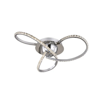 Irie Dimmable 3 Lights Led Ceiling Light - Chrome