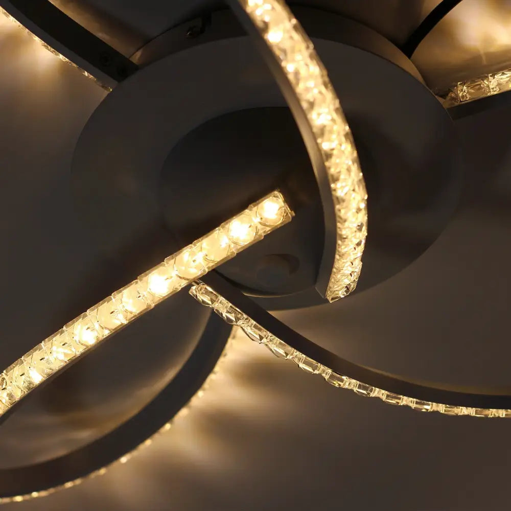 Irie Dimmable 3 Lights Led Ceiling Light - White