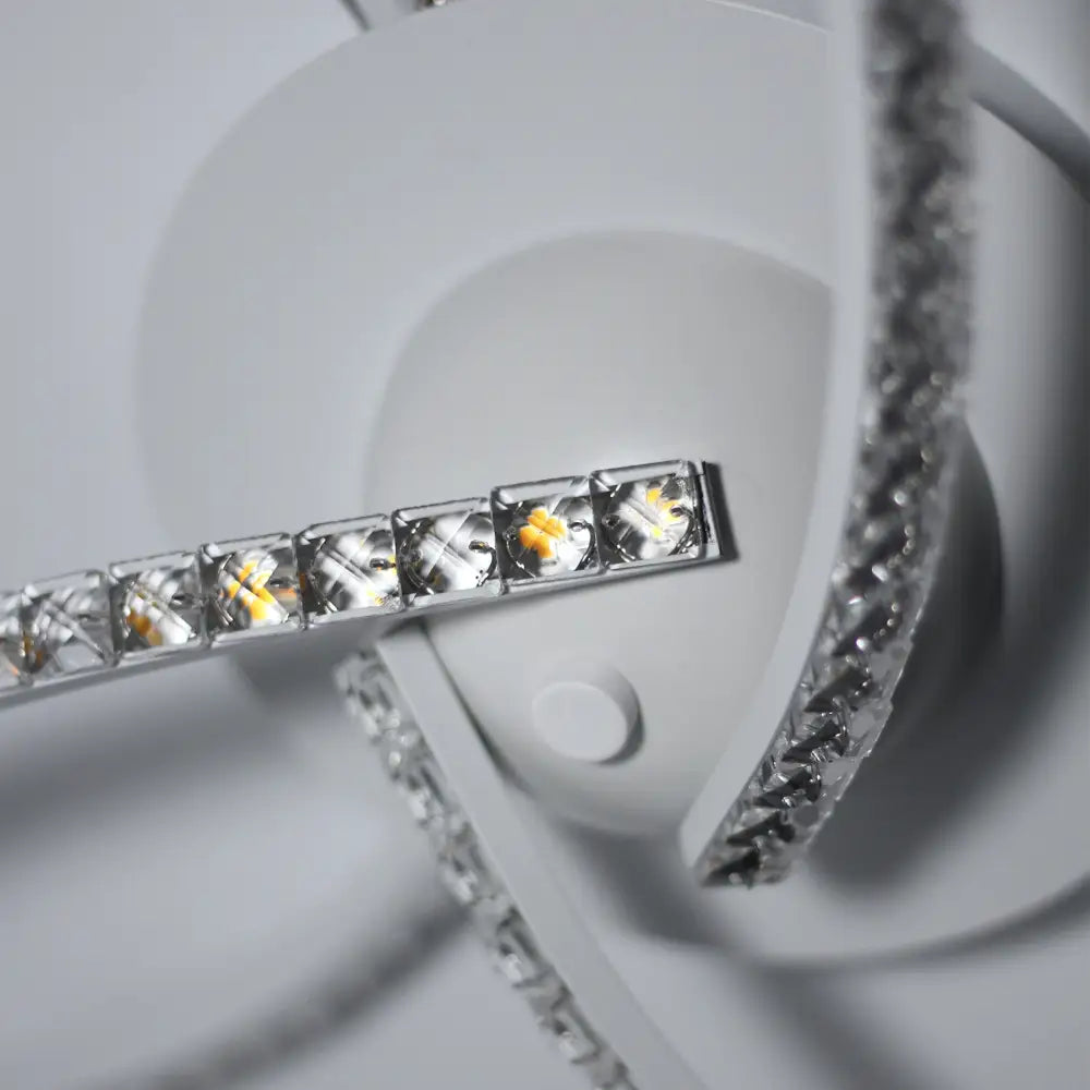 Irie Dimmable 3 Lights Led Ceiling Light - White