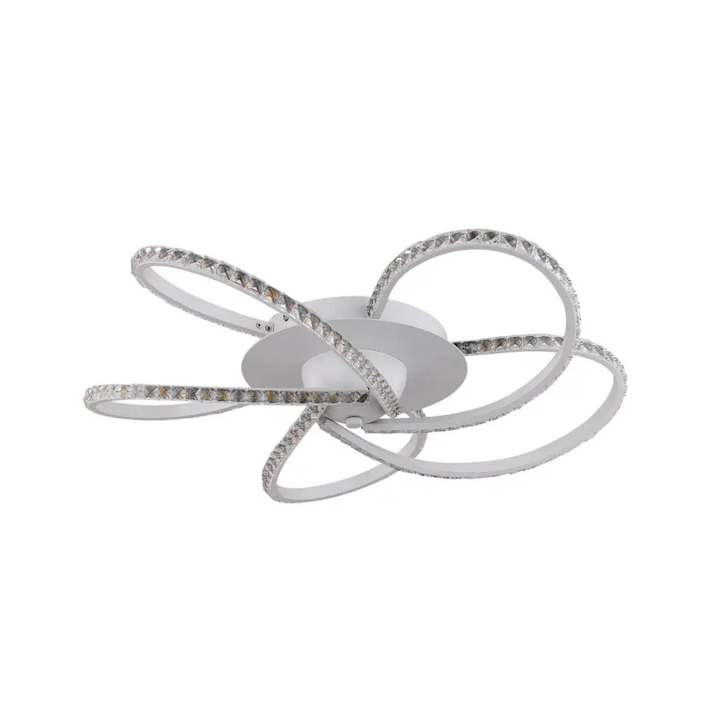 Irie Dimmable 5 Lights Led Ceiling Light - White