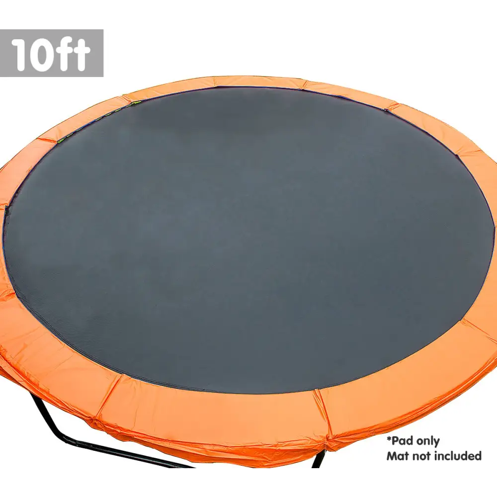 Kahuna 10ft Trampoline Replacement Pad Round - Orange