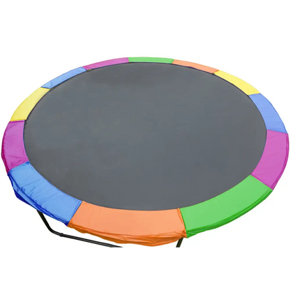 Kahuna 10ft Trampoline Replacement Pad Round - Rainbow