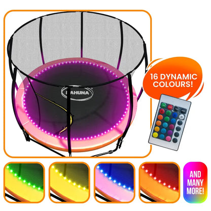 Kahuna Led Kit Suits 14ft-16ft Trampolines Multi-colour Smart Motion Sensor Lighting with 16 Colours