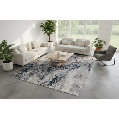Kendra 1731 Grey by Rug Culture-330x240cm - Rectangle