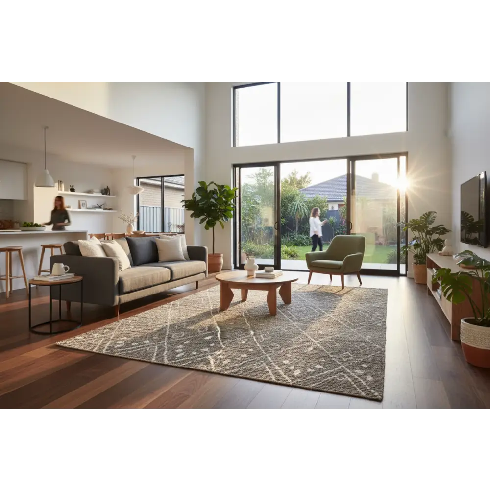 Kenya 27 Grey by Rug Culture-280x190cm - Rectangle