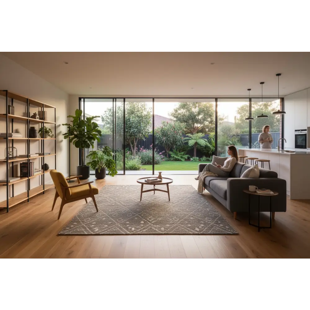 Kenya 27 Grey by Rug Culture-280x190cm - Rectangle