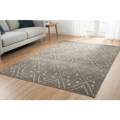 Kenya 27 Grey by Rug Culture-280x190cm - Rectangle