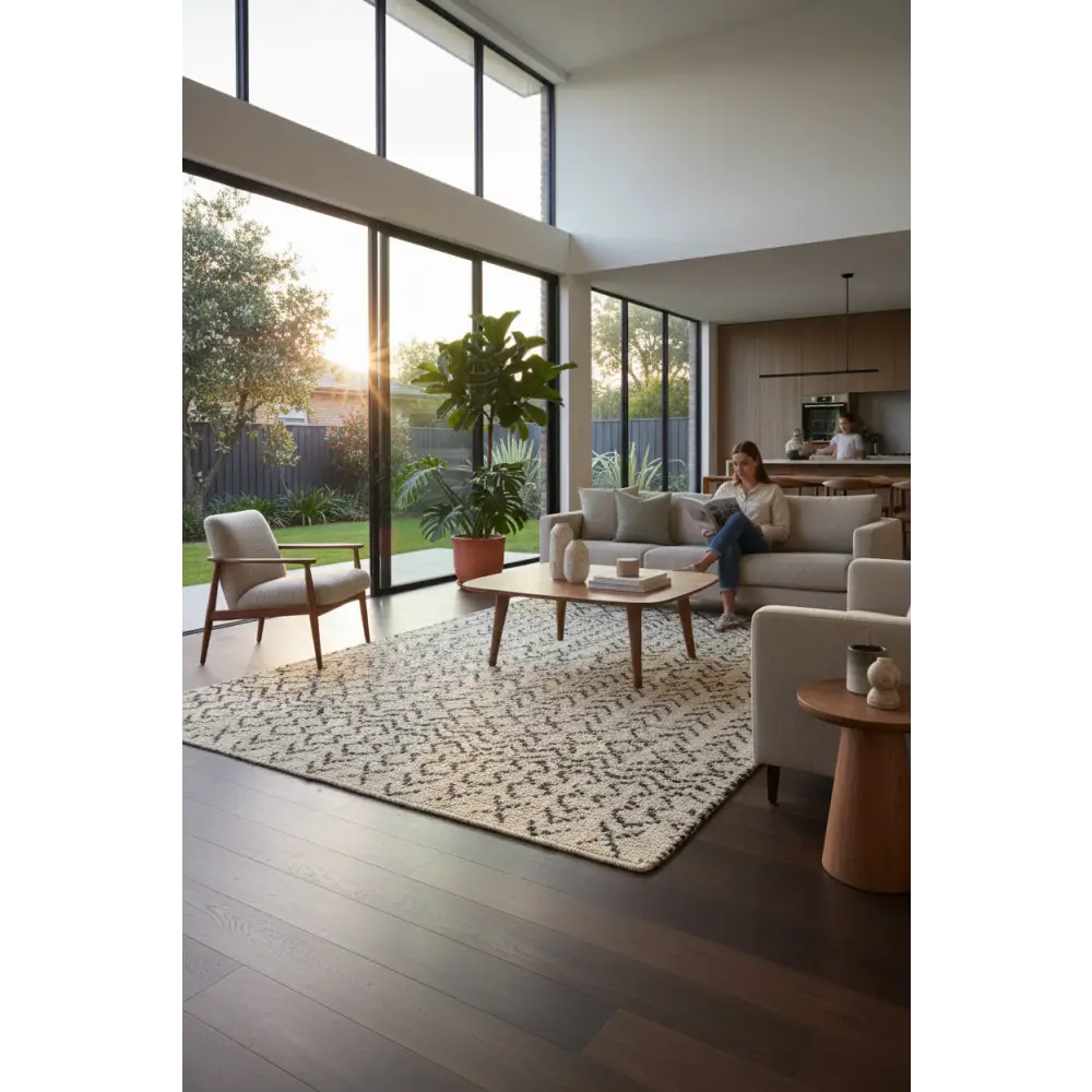 Kenya 28 Ivory by Rug Culture-280x190cm - Rectangle