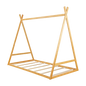 Kids Tent Montessori Toddler Floor Bed Wooden Bedframe