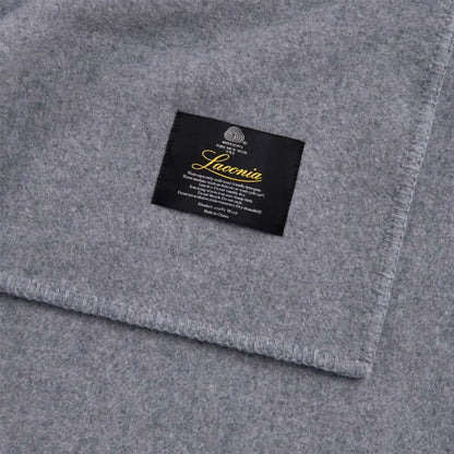 Laconia 400gsm Premium Australian Pure Wool Blanket Grey King