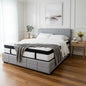 Laura Hill Queen Mattress Bed Size Euro Top 5 Zone Spring Foam 32cm Bedding Pocket