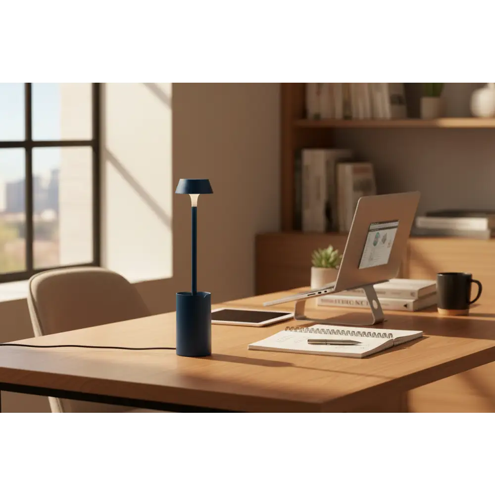 Lexon Mimi Flexible Led Lamp - Dark Blue