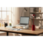 Lexon Mimi Flexible Led Lamp - Dark Red
