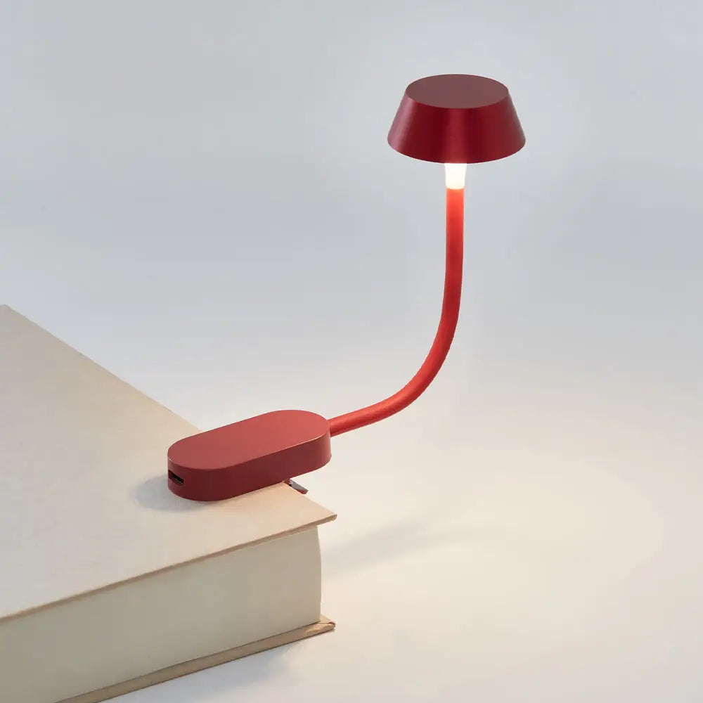 Lexon Mimi Flexible Led Lamp - Dark Red