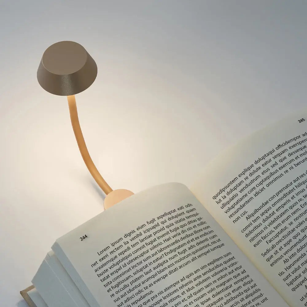 Lexon Mimi Flexible Led Lamp - Gold