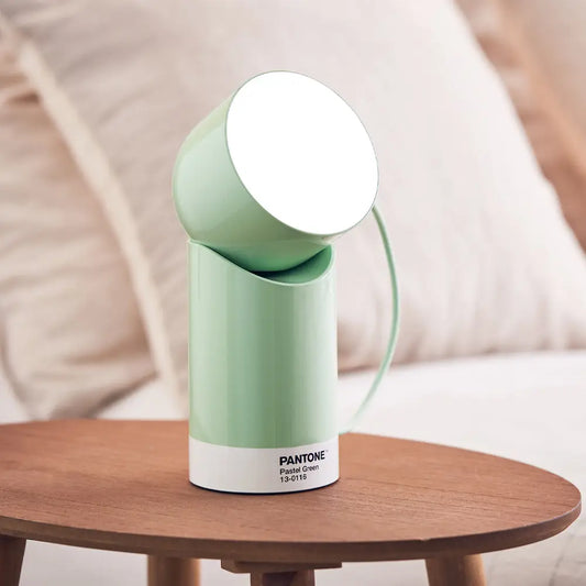 Lexon Orbe Portable Led Lamp with Moving Head Pantone - Green
