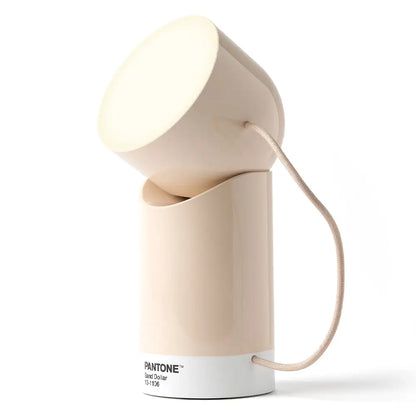 Lexon Orbe Portable Led Lamp with Moving Head Pantone - Sand