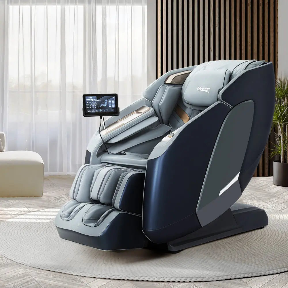 Livemor 4d Massage Chair Electric Recliner Double Core Mechanism Massager Melisa