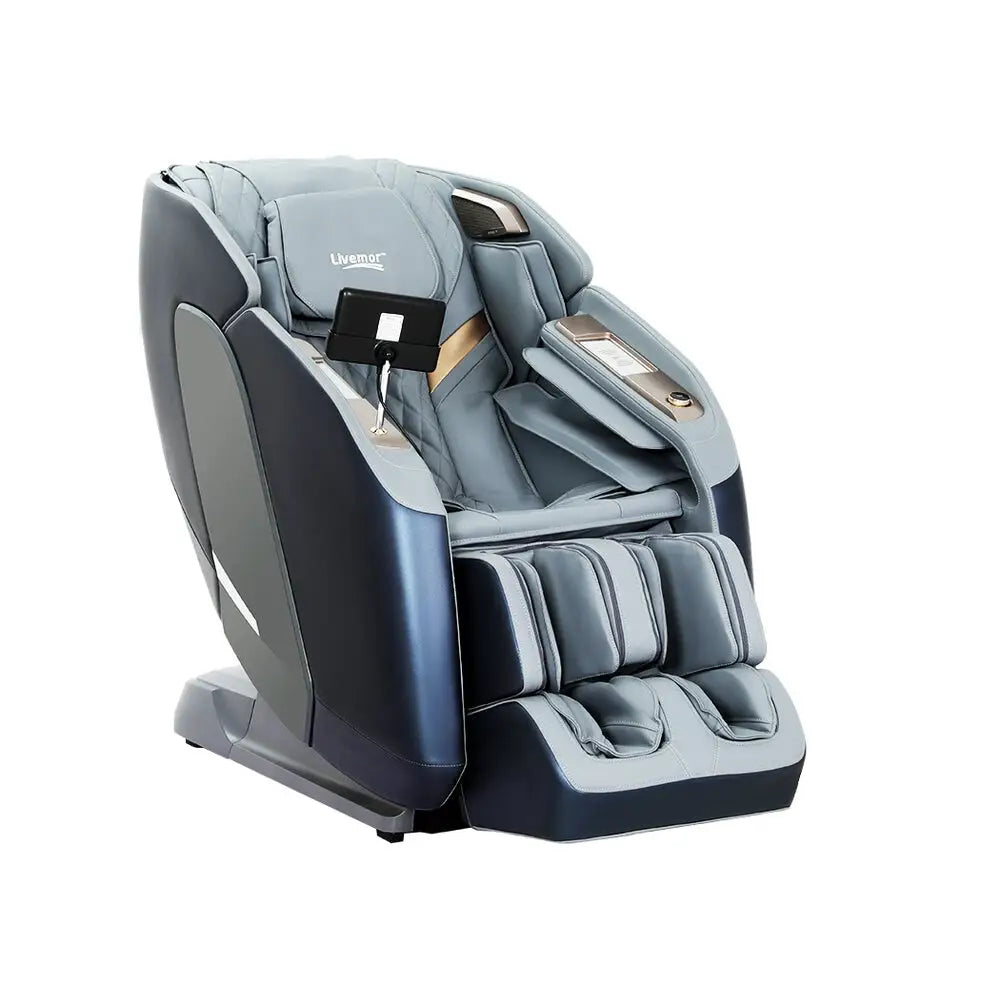 Livemor 4d Massage Chair Electric Recliner Double Core Mechanism Massager Melisa