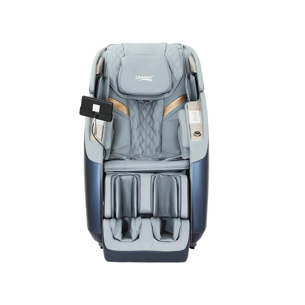 Livemor 4d Massage Chair Electric Recliner Double Core Mechanism Massager Melisa