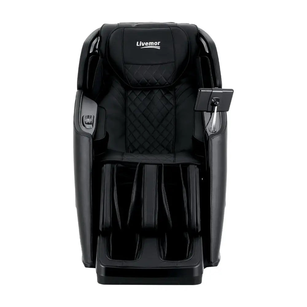 Livemor 4d Massage Chair Electric Recliner Home Massager Black