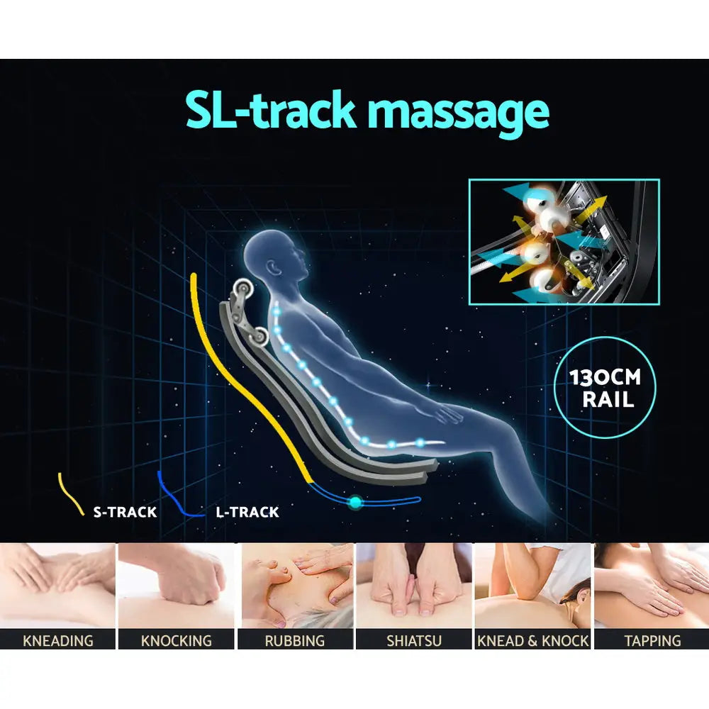 Livemor 4d Massage Chair Electric Recliner Home Massager Gary