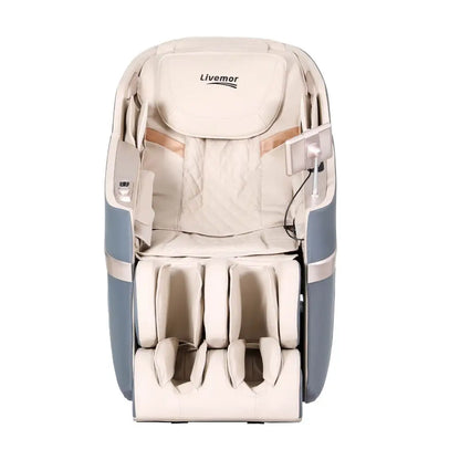 Livemor 4d Massage Chair Electric Recliner Home Massager Gray Sina