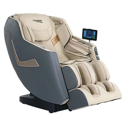 Livemor Massage Chair Electric Recliner Home Massager 3d Opal